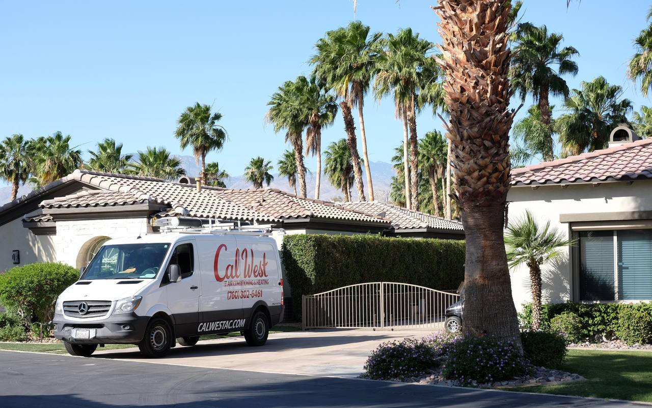 Cal West van — Bosch Light heat pump attic retrofit
